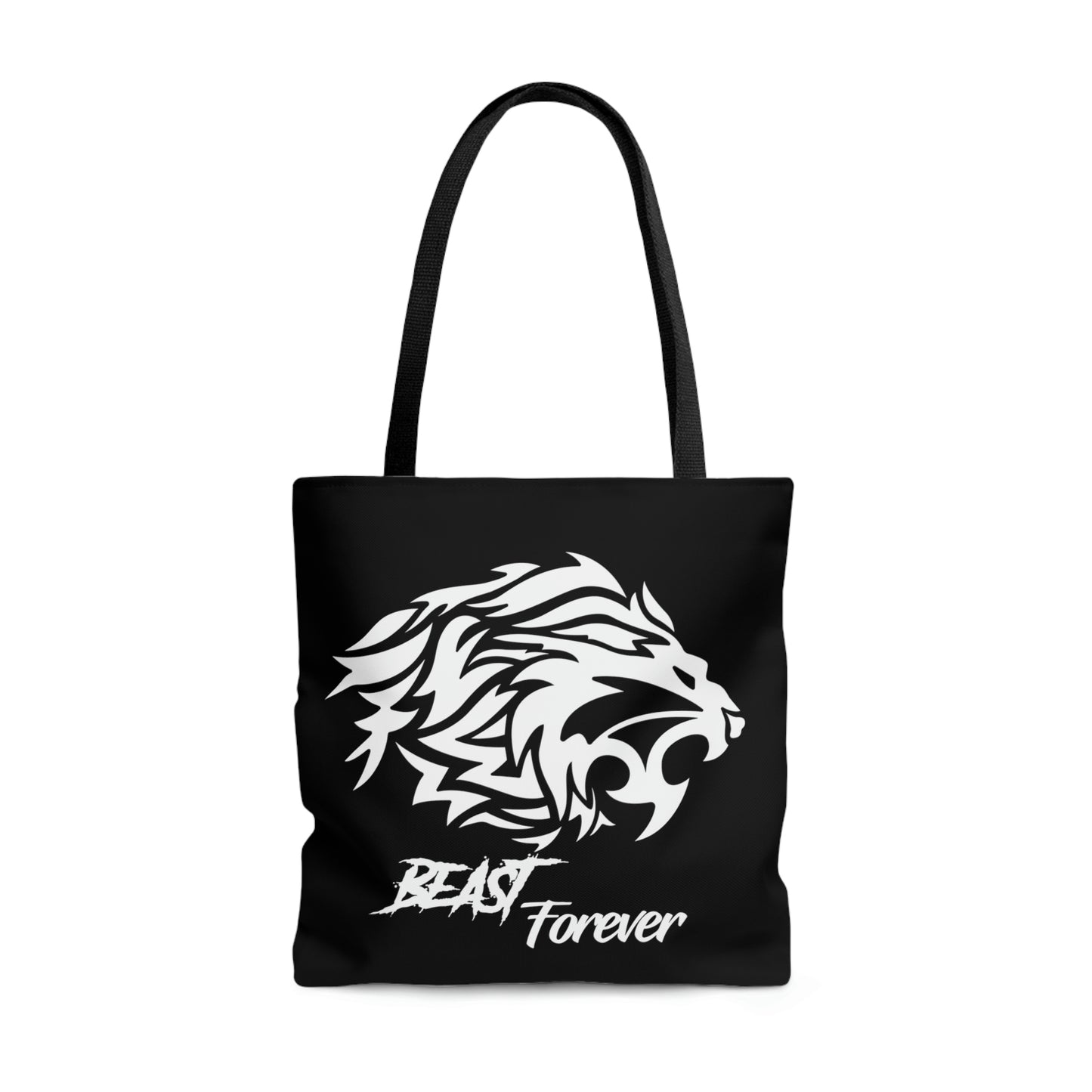 Black and White Beast Tote Bag